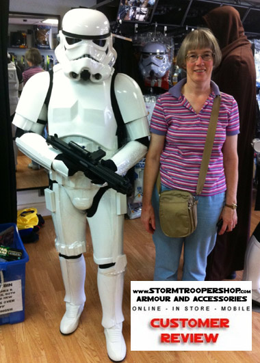 Stormtrooper Laden Bewertung von Wendy und Norman 