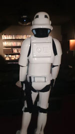 Stormtrooper Kostüm Bewertung von Olivier mit schaufensterpuppe