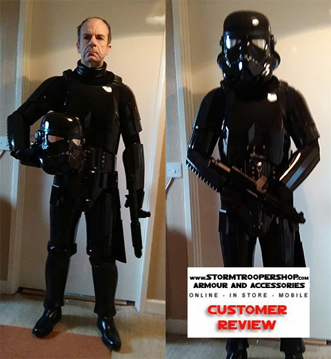 Shadowtrooper Kostüm Bewertung von Steve Carrington