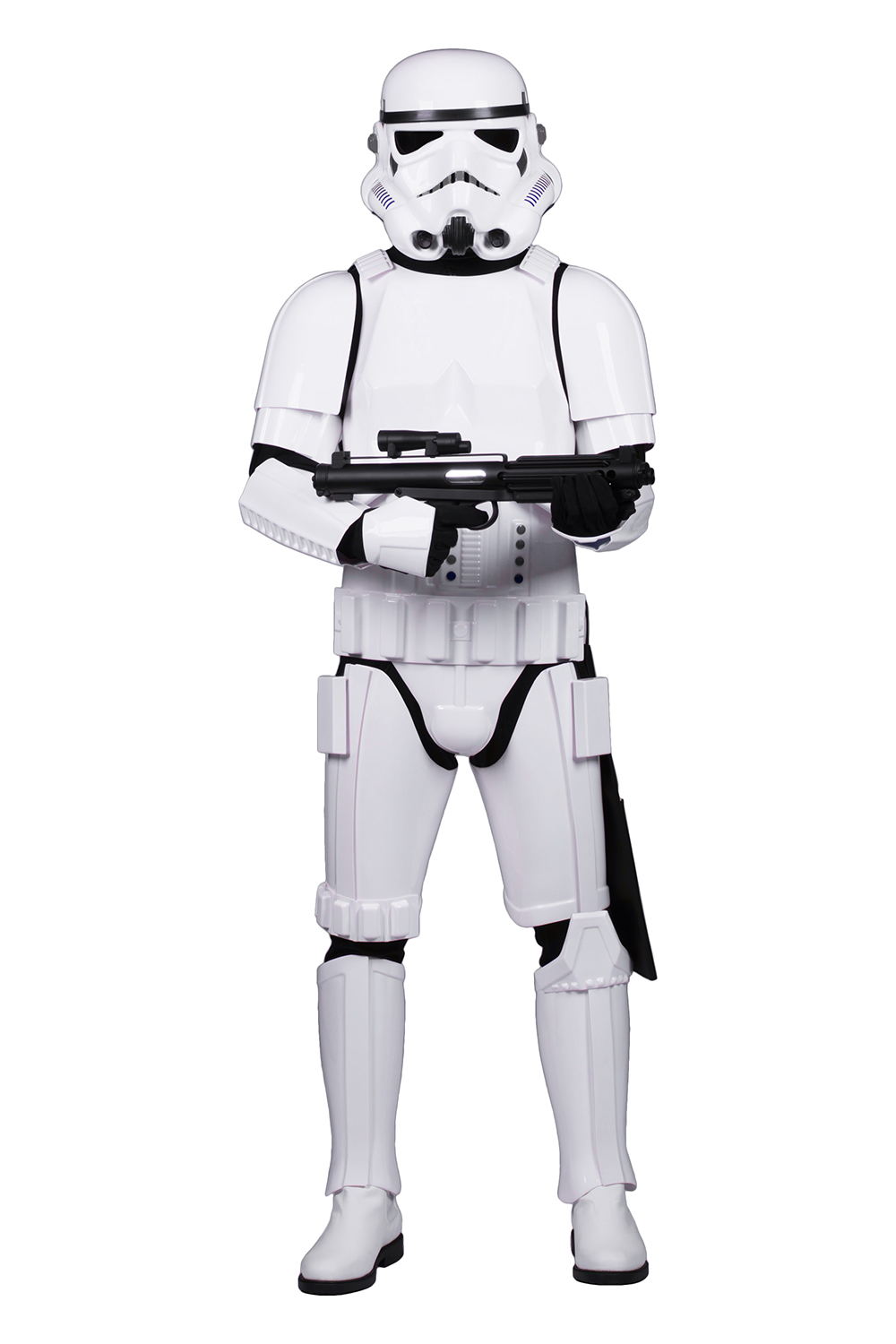 Gummihandschuhe schwarz für Star Wars Stormtrooper Kostüm Rüstung 