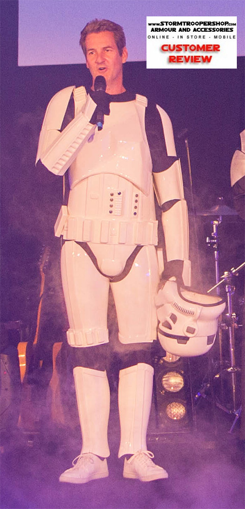 Stormtrooper Kostüm Bewertung von Warwick aus Sony